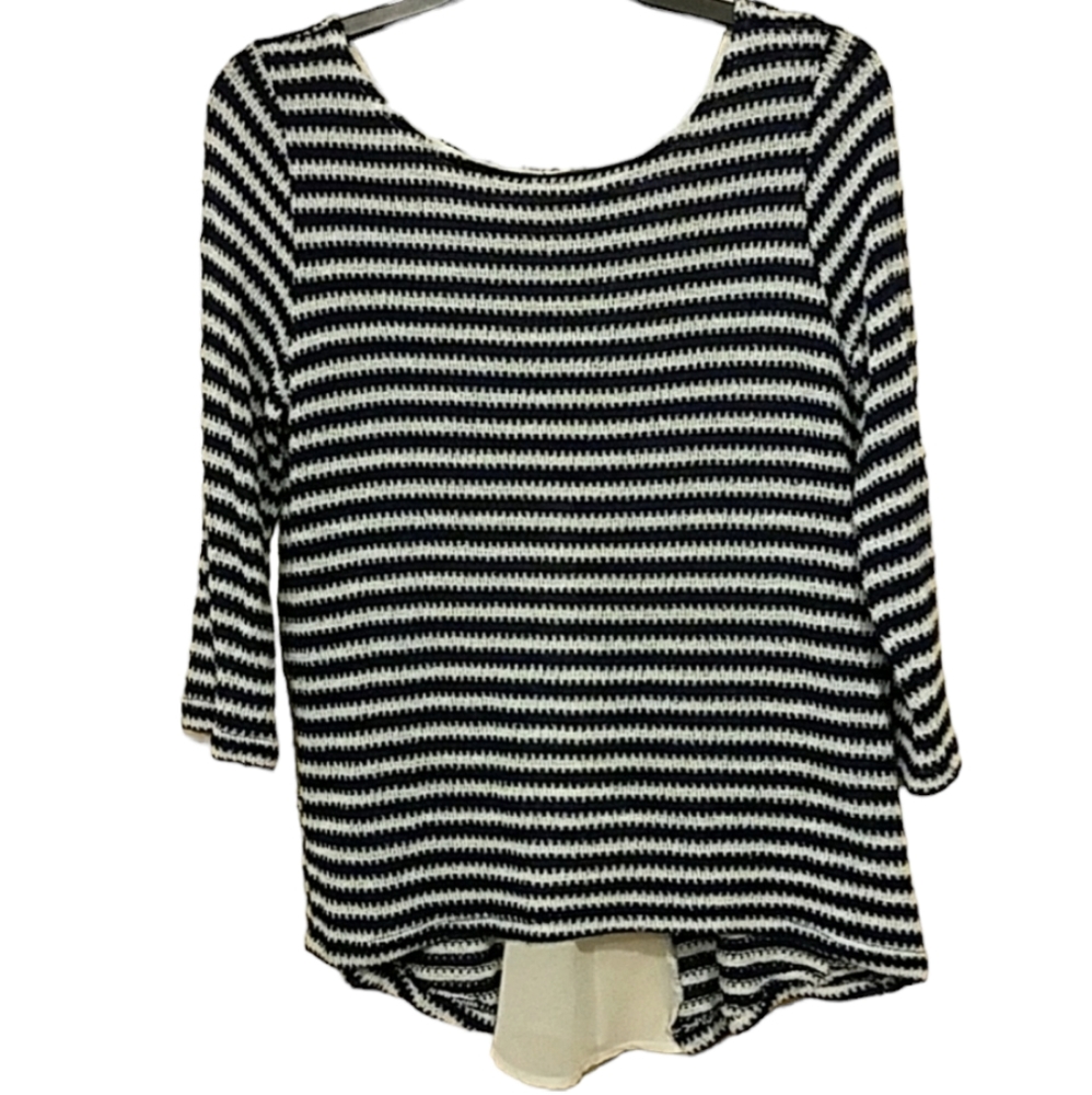 Brixon Ivy Strip Sweater